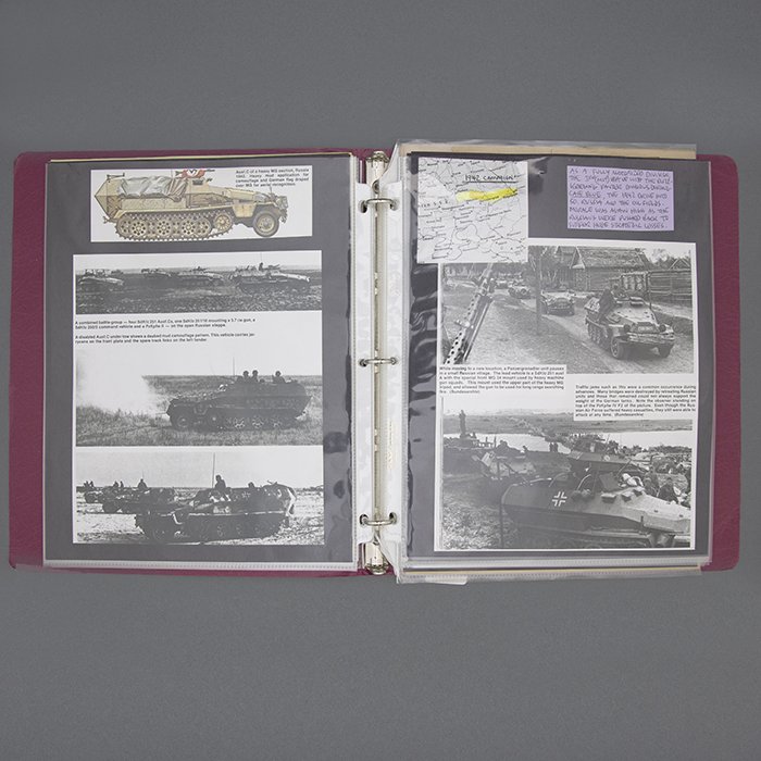 FER7 Comprehensive document grouping including DKiG, Nahkampfspange and TDB for Heer Panzergrenadier Oberleutnant who served in Poland, France, Russia (Stalingrad), Italy, France and Germany — image 9