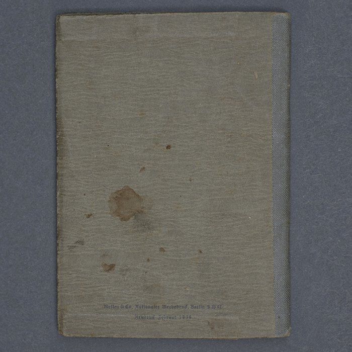 SH35 Wehrpass for a Kriegsmarine Maschinengefreiter lost on U-633 — image 15