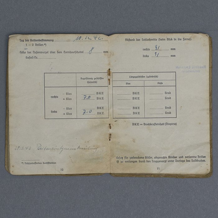 SH36 Early Soldbuch for Heer DAK Panzergrenadier — image 10