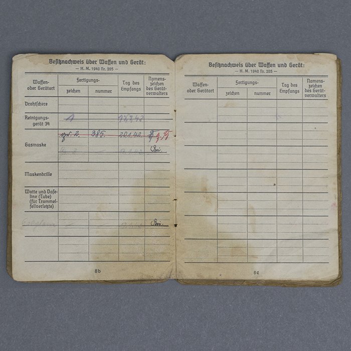 SH36 Early Soldbuch for Heer DAK Panzergrenadier — image 8