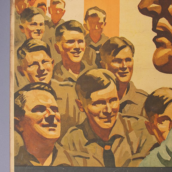 DMI2 Large format mounted poster Ritterkreuzträger sprechen zur Hitler-Jugend — image 5