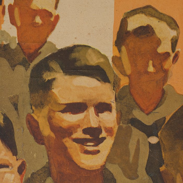 DMI2 Large format mounted poster Ritterkreuzträger sprechen zur Hitler-Jugend — image 6