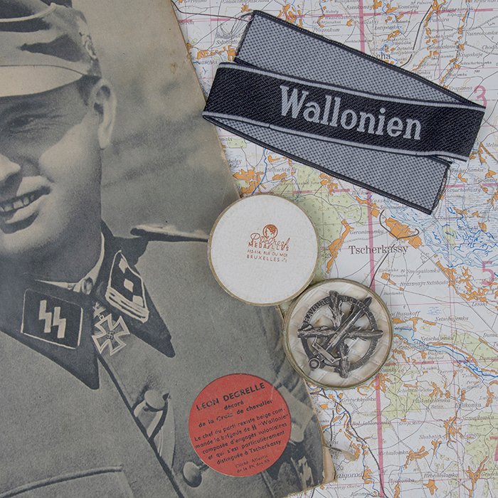 SFZ60 Set of items relating to the SS Volunteer Sturmbrigade Wallonien, the Tcherkassy battle and Leon Degrelle — image 3