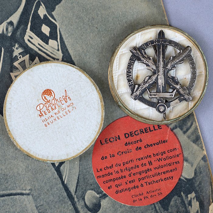 SFZ60 Set of items relating to the SS Volunteer Sturmbrigade Wallonien, the Tcherkassy battle and Leon Degrelle — image 8