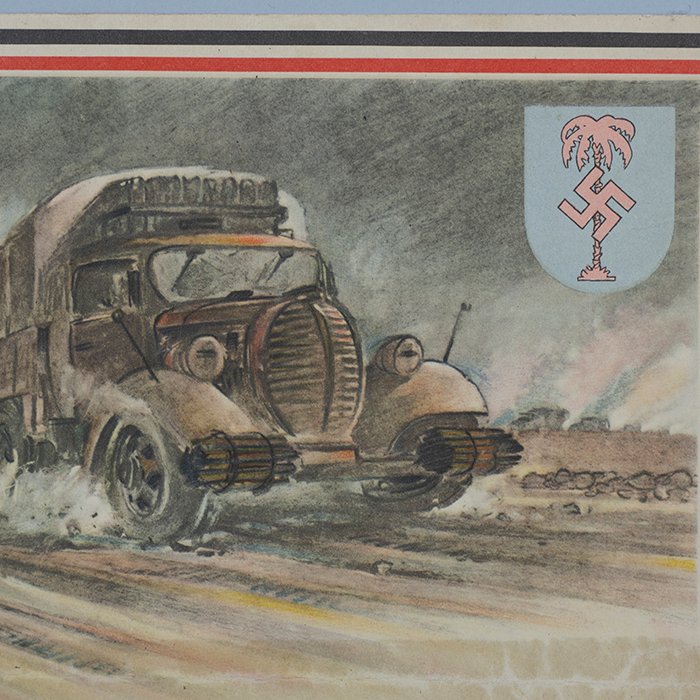 HES260 Heer DAK driver's certificate awarded to an Obergefreiter — image 3