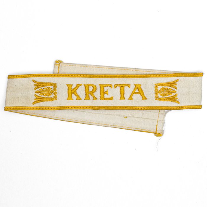 HES244 Kreta award document with sleeveband for a Luftwaffe Stabsfeldwebel from 3./Sturm-Regt. — image 4