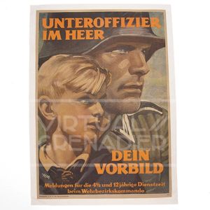 DY113 Poster - Unteroffizier im Heer, Dein Vorbild