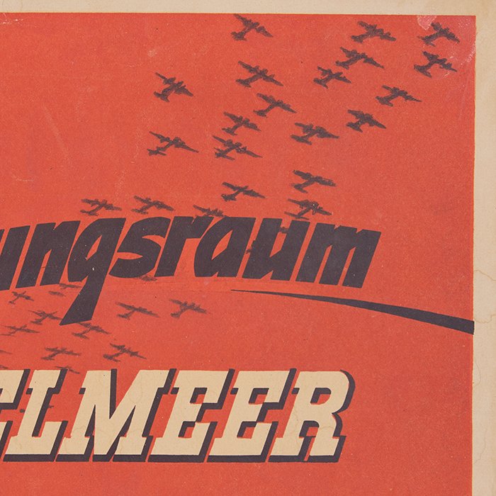 GAR21 Rare medium format propaganda poster Enstscheidungsraum Mittelmeer — image 4