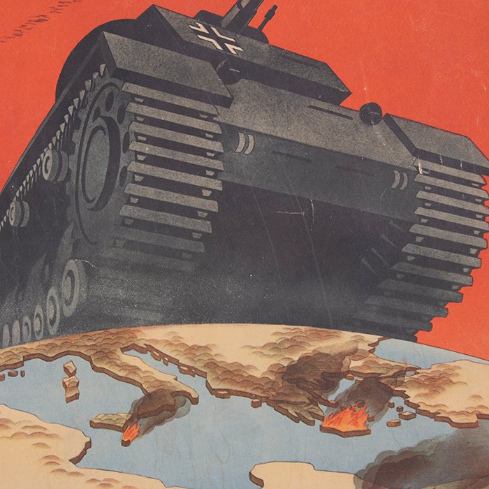 GAR21 Rare medium format propaganda poster Enstscheidungsraum Mittelmeer — image 5