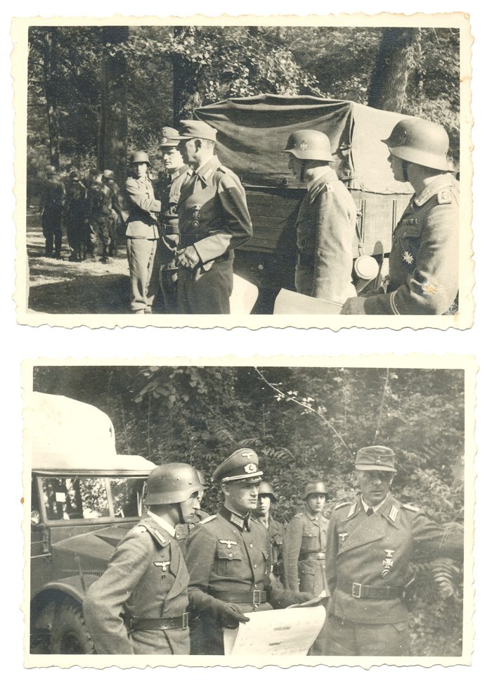 PPS014 Group of photos depicting Heer assault gun wraps in wear — image 5