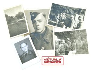 PPS014 Group of photos depicting Heer assault gun wraps in …