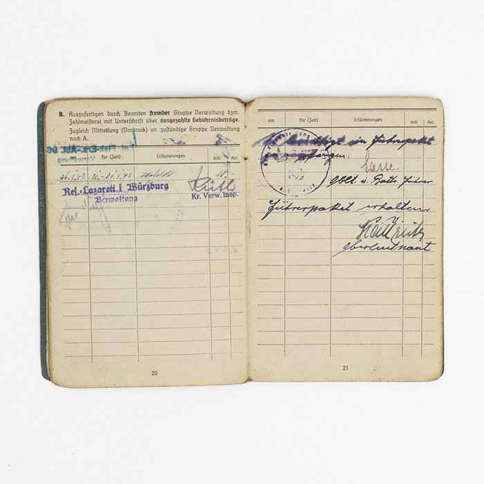 DMA17 Luftwaffe Soldbuch and associated papers for a Kanonier — image 14