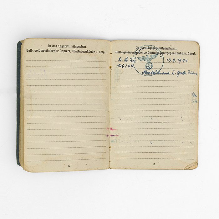 DMA17 Luftwaffe Soldbuch and associated papers for a Kanonier — image 8