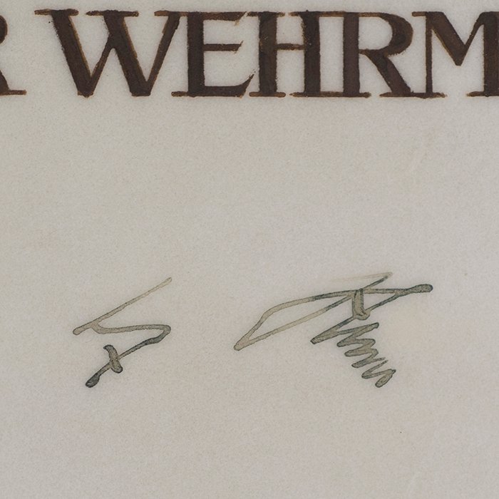 PTA14 Incredible grouping pertaining to Heer Ritterkreuzträger Hauptmann Hans Loth, captured at Stalingrad, to include formal Hitler signed Knights Cross document — image 12