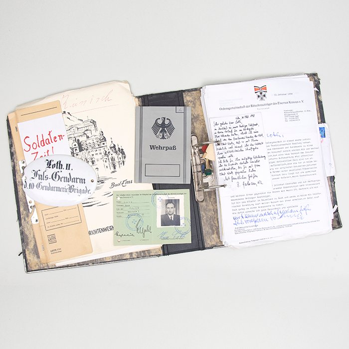 PTA14 Incredible grouping pertaining to Heer Ritterkreuzträger Hauptmann Hans Loth, captured at Stalingrad, to include formal Hitler signed Knights Cross document — image 18