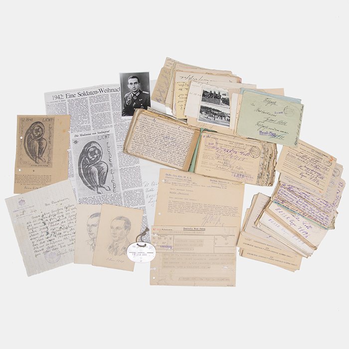 PTA14 Incredible grouping pertaining to Heer Ritterkreuzträger Hauptmann Hans Loth, captured at Stalingrad, to include formal Hitler signed Knights Cross document — image 20