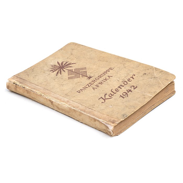 GAR12 1942 dated pocket calendar for Panzergruppe Afrika — image 3