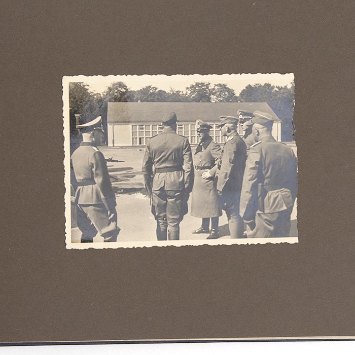 JDC5 Set of theatre made finger ring, photo album and maps pertaining to a Heer member of the DAK — image 15