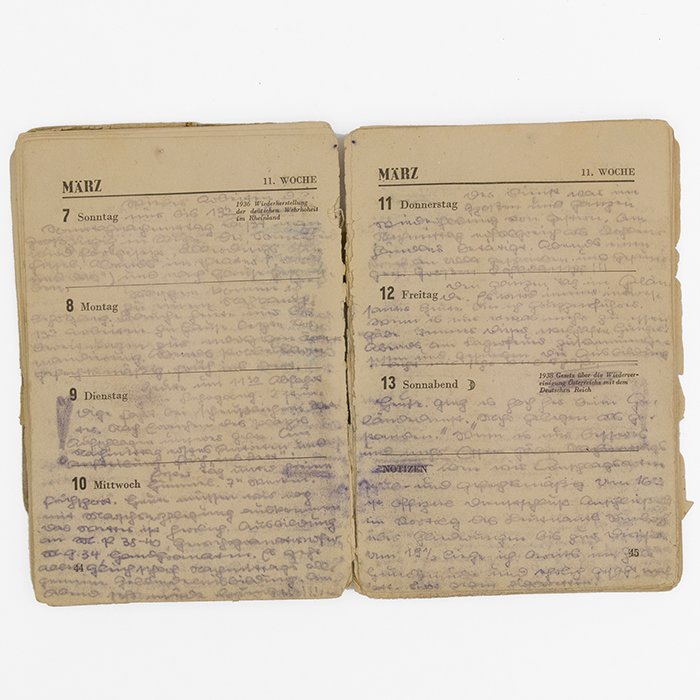 SBA12 Unique Panzerarmee Afrika 1943 Kalendar packed with information, examined by the American War Department — image 11