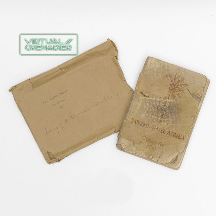 SBA12 Unique Panzerarmee Afrika 1943 Kalendar packed with information, examined by the American War Department — image 2