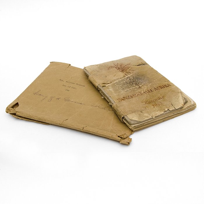 SBA12 Unique Panzerarmee Afrika 1943 Kalendar packed with information, examined by the American War Department — image 3