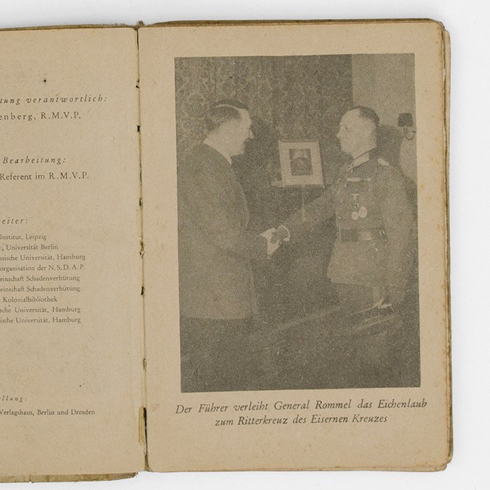 BSA46 1942 dated pocket calendar for Panzergruppe Afrika — image 5