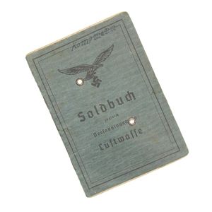PMA20 Splendid Soldbuch for a Lufwaffe Fallschirmjäger Gefreiter