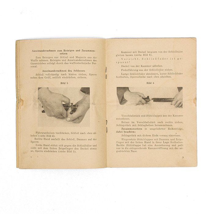 HKA20 First version of manual for Gewehr 43 semi automatic rifle — image 8