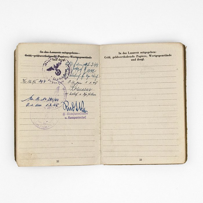 CBA23 Soldbuch for a Waffen-SS Panzergrenadier — image 11