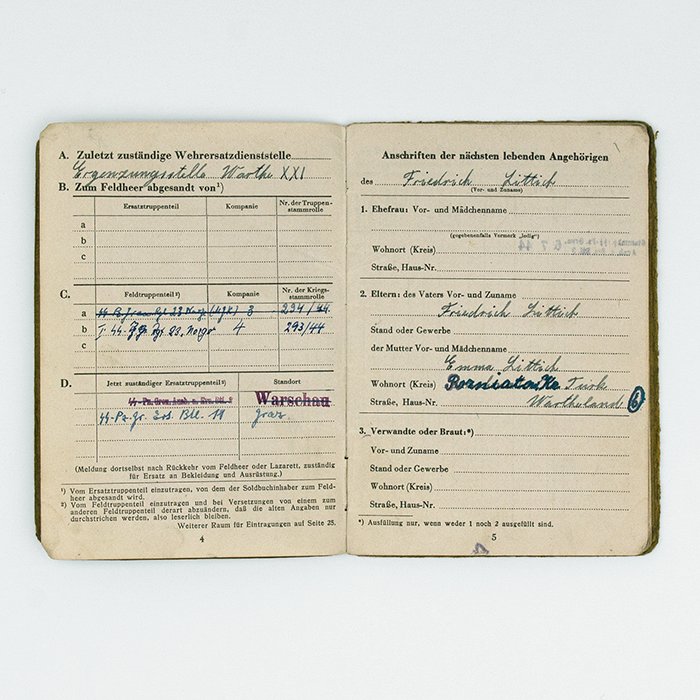 CBA23 Soldbuch for a Waffen-SS Panzergrenadier — image 7
