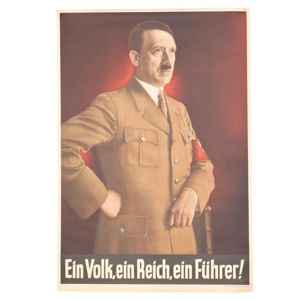 DRA1 Large original color print of Adolf Hitler
