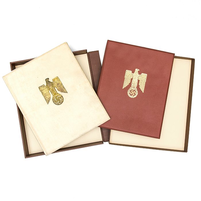 GPZ2 Magnificent set of Knights Cross and Knight Cross with Oakleaves Formal award documents with storage case for a Luftwaffe Stuka pilot who fell in the Battle of Stalingrad — image 4