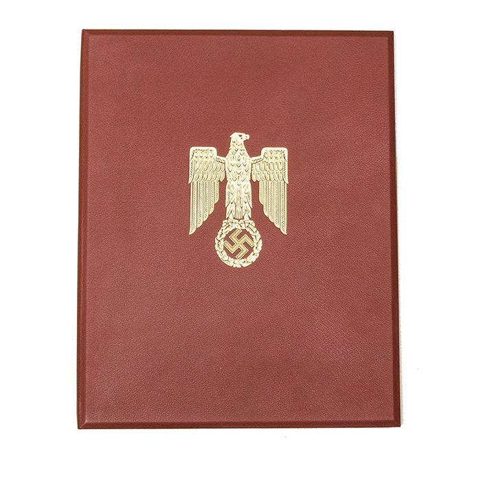 GPZ2 Magnificent set of Knights Cross and Knight Cross with Oakleaves Formal award documents with storage case for a Luftwaffe Stuka pilot who fell in the Battle of Stalingrad — image 8