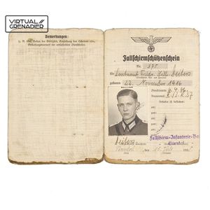 AER77 Extremely rare Heer Fallschirm. Inf. Batt. version of the …