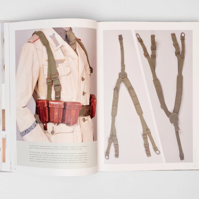 REG1 Excellent new books, two volume set Ausrüstung - about field equipment of the German military forces in WWII by Roly Pickering — image 4