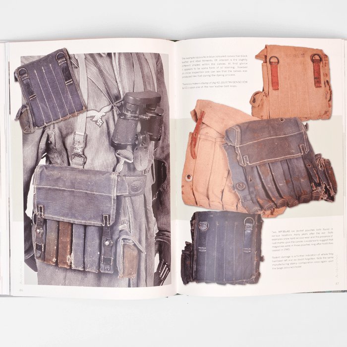 REG1 Excellent new books, two volume set Ausrüstung - about field equipment of the German military forces in WWII by Roly Pickering — image 6