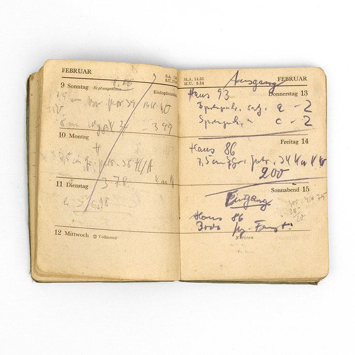 TOA2 1941 dated pocket calendar and notebook for a Heer Unteroffizier with service in Afrika — image 6