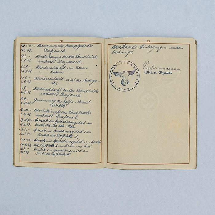 DGA10 continued - Ritterkreuz grouping pertaining to Luftwaffe Hauptmann Heinrich Jung, Kommandeur of II.JG 54 Grünherz — image 15