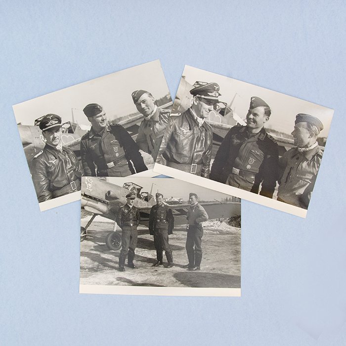 DGA10 continued - Ritterkreuz grouping pertaining to Luftwaffe Hauptmann Heinrich Jung, Kommandeur of II.JG 54 Grünherz — image 2