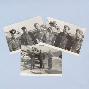 DGA10 continued - Ritterkreuz grouping pertaining to Luftwaffe Hauptmann Heinrich …