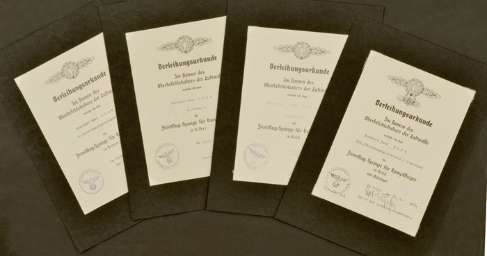 GMA3 Set of Soldbuch, documents and photos with Ehrenpokal for Luftwaffe Ritterkreuzträger Paul Dose — image 12