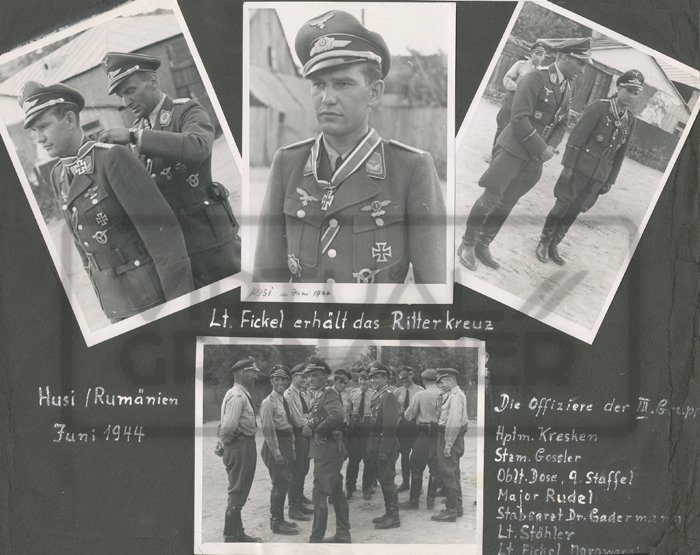 GMA3 Set of Soldbuch, documents and photos with Ehrenpokal for Luftwaffe Ritterkreuzträger Paul Dose — image 14