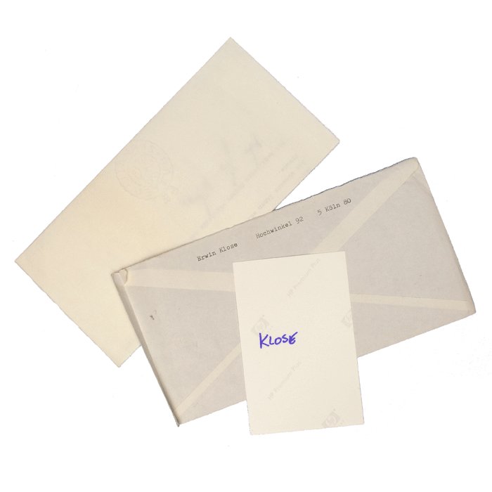 SAF34 Letter and photo from Heer Ritterkreuzträger Klose to a German collector — image 3