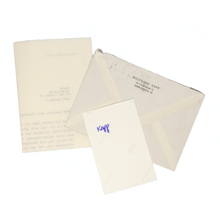 SAF32 Letter and photo from Heer Ritterkreuzträger Kapp to a German collector — image 3