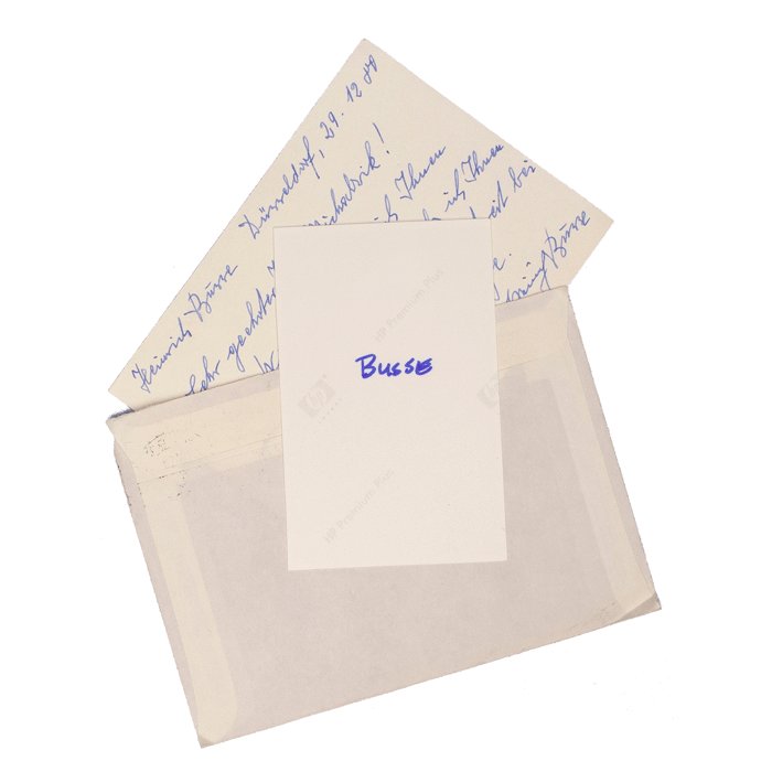 SAF31 Letter and photo from Heer Ritterkreuzträger Busse to a German collector — image 3