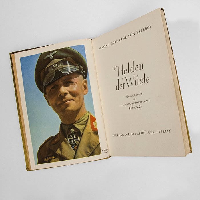 PTA10 Three period books related to the campaign in North Africa - Balkenkreuz uber Wüstensand, Mit Rommel in der Wüste, Helden der Wüste — image 4