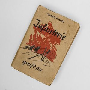 PTA9 Famous hard cover book, Infanterie greift an by Erwin …