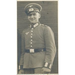 XMA27 Portrait photo of Heer Infanterie EM wearing Waffenrock and …