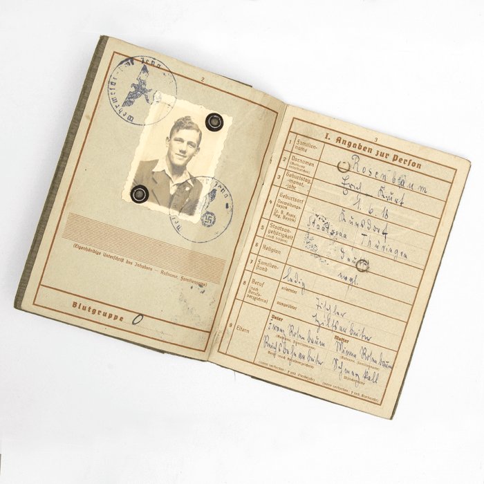 CHA1 Wehrpass for a Luftwaffe Fallschirmjäger Sanitäter and Kretakämpfer — image 4