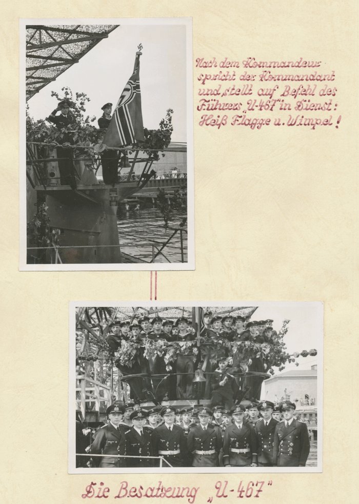MPA20 Interesting grouping pertaining to Kapitänleutnant Heinz Kummer, commander of U-467 — image 10